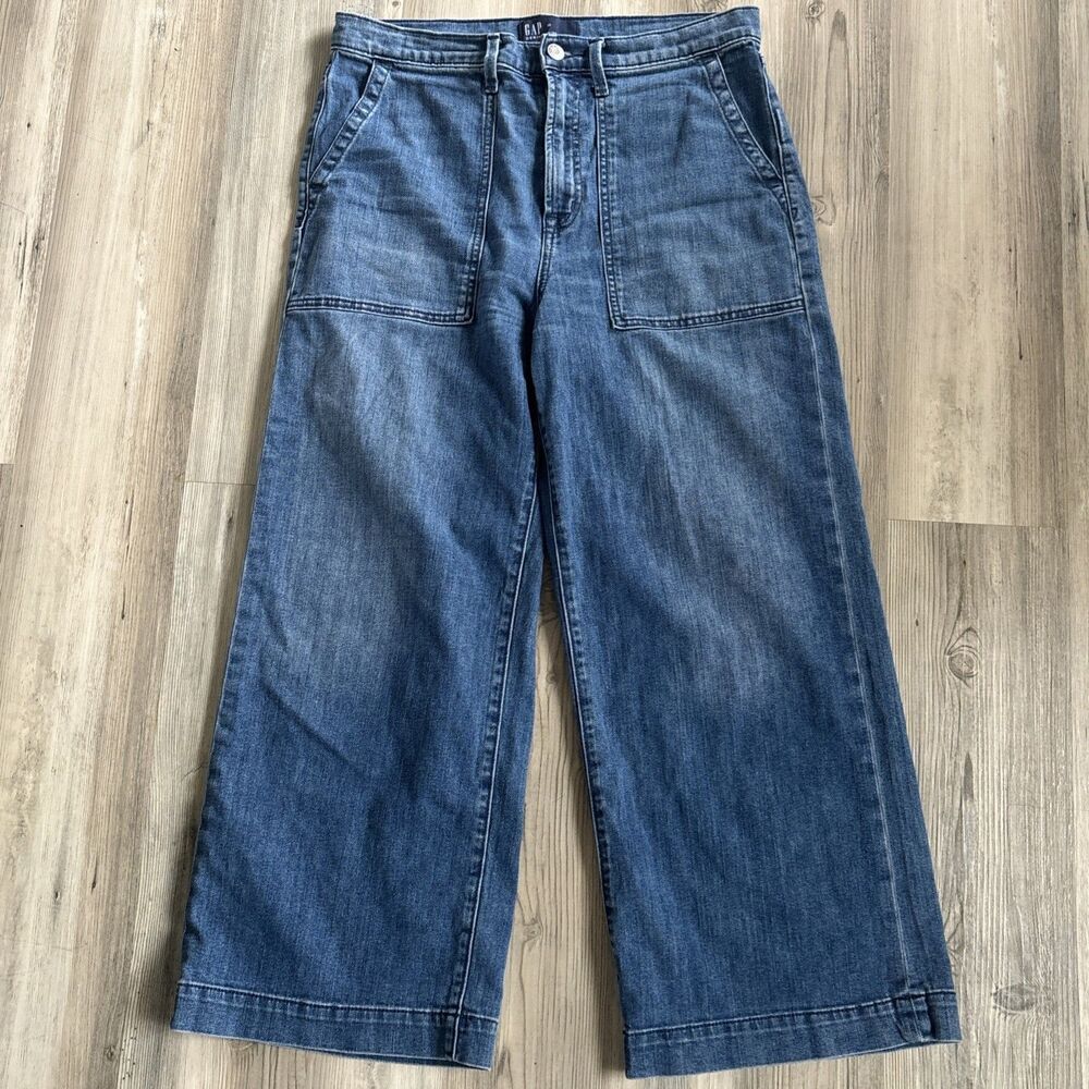 Gap Demim Wide Leg 90s Style Jeans Women's Size 30